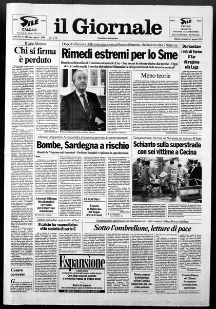 Il giornale : quotidiano del mattino